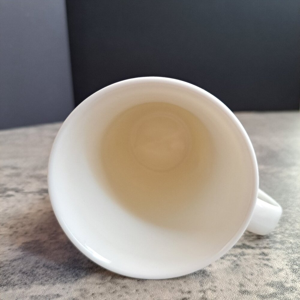 STARBUCKS RED STARBURST FIREBURST 12 OZ COFFEE TEA CUP 2014 EXCELLENT CONDITION - Picture 4 of 8